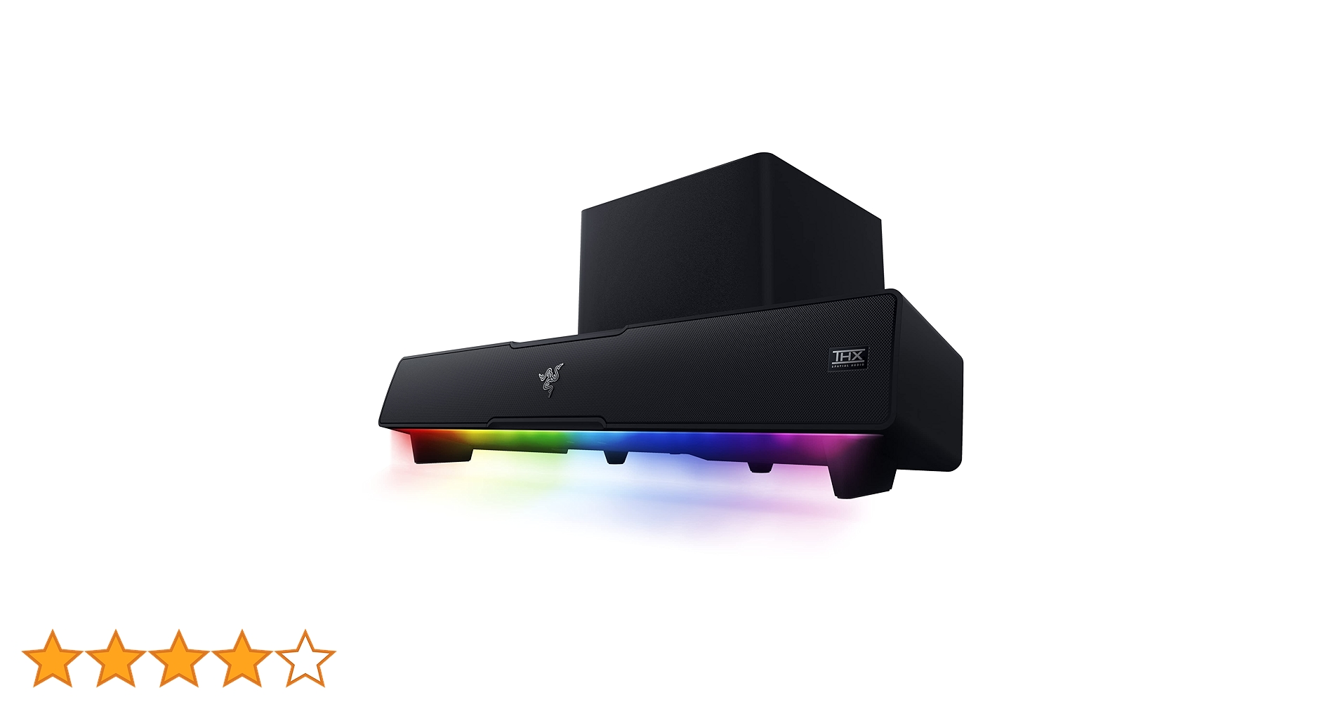 死者も.様　Razer Leviathan サブウーハー付デジタルサウンドバー マルチドライバー PC サウンドバー - Razer Leviathan V2